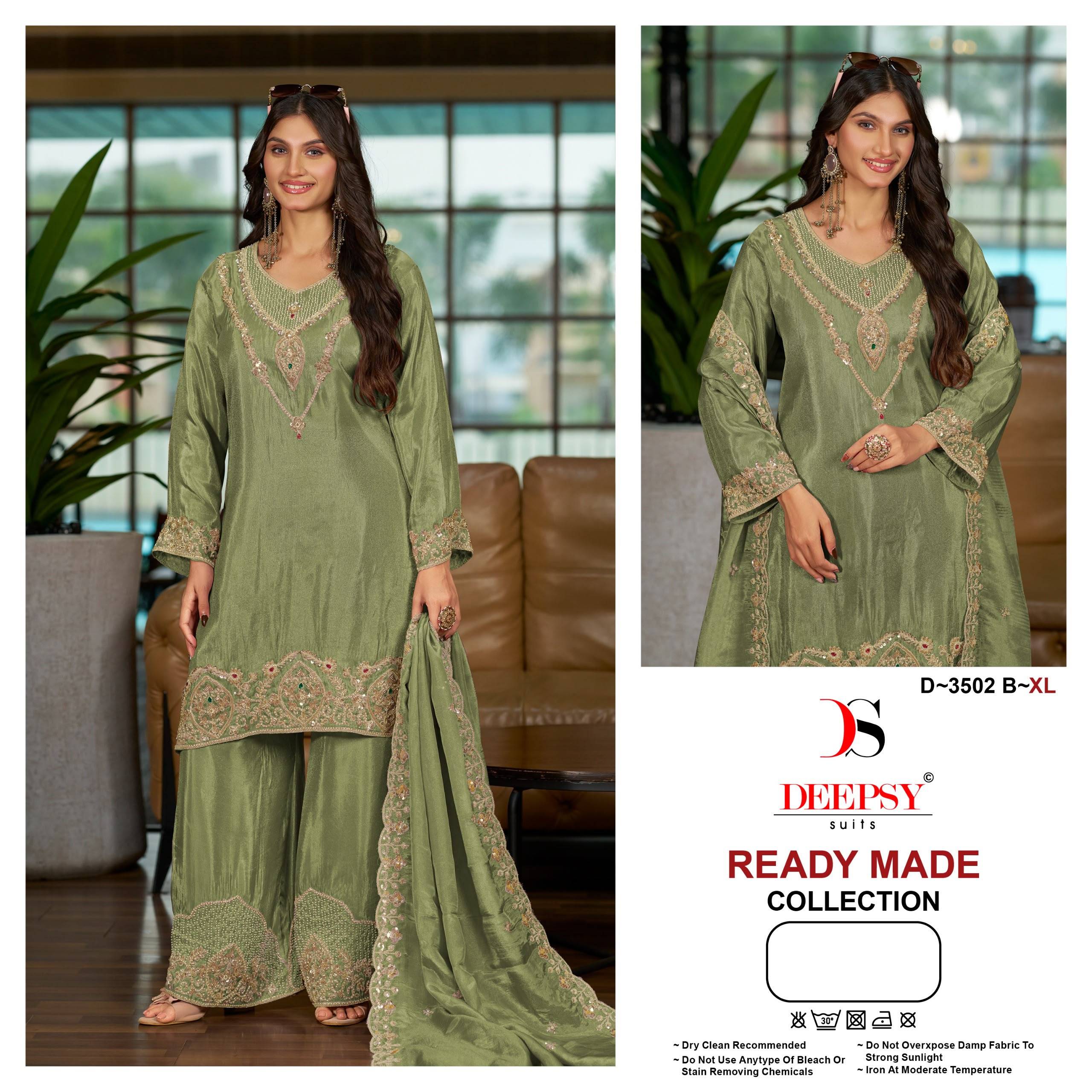 D-3502 SERIES BY DEEPSY SUITS Pakistani Suits Colorful Ethnic Wear Pure Viscouse Readymade Dresses At Wholesale